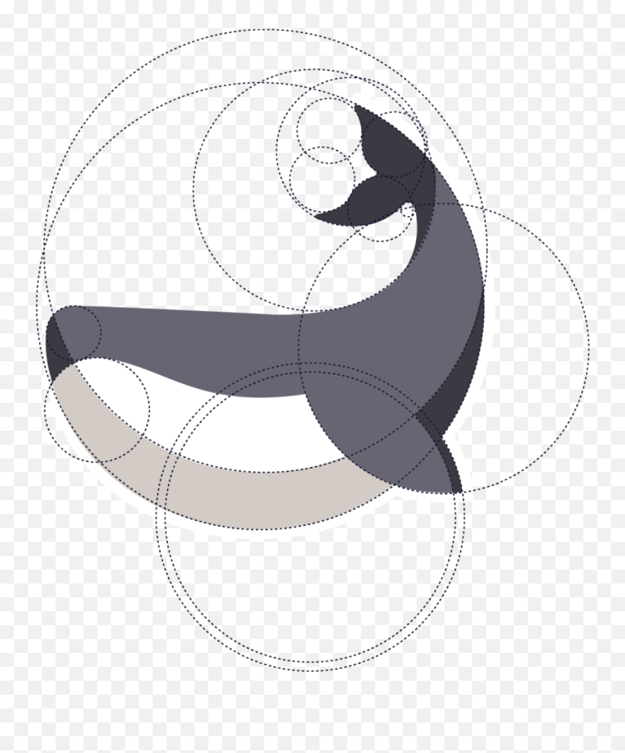 Dribbble - Animaliconcircleswhalepng By Emme Gagnard Dot,Whale Png