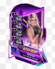 Supercard Alexabliss S5 23 Neon - Wwe Supercard Jeff Hardy Png,Alexa Bliss Png