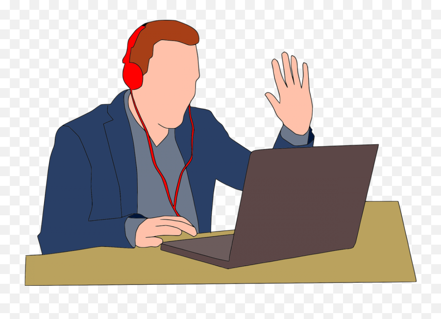 Using Zoom To Teach Online Duke - Waving From A Distance Png,Zoom Png