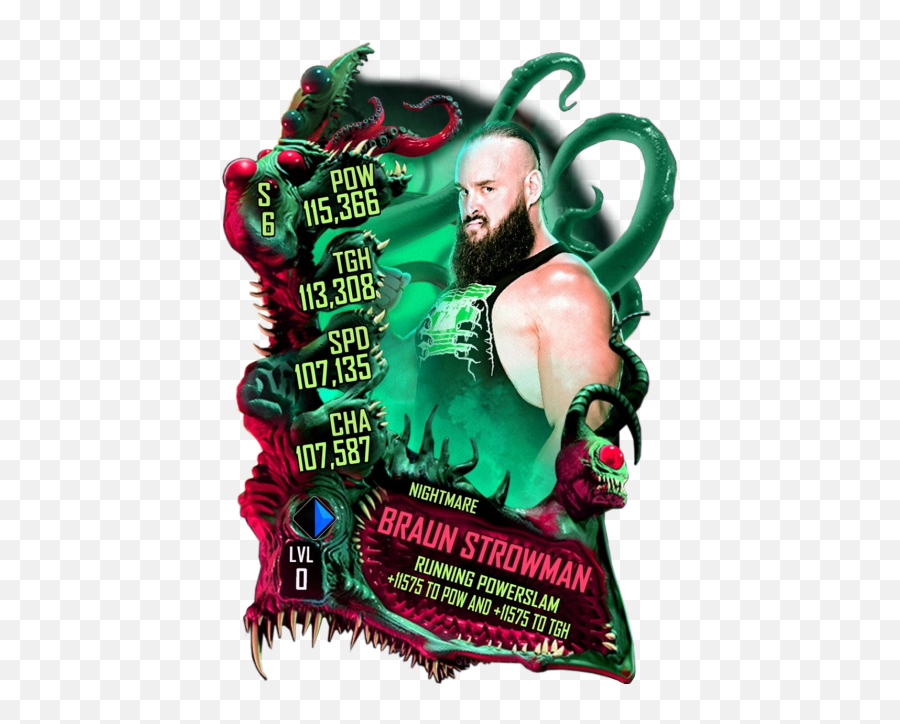 Braun Strowman - Wwe Supercard Rhea Ripley Png,Braun Strowman Logo