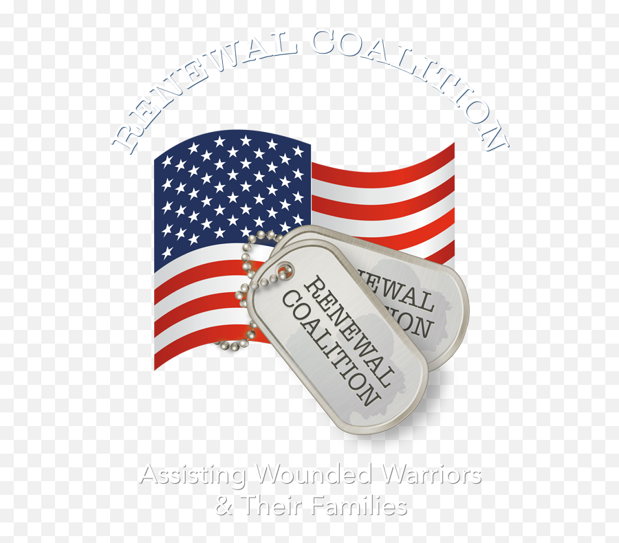 Renewal Coalition Assisting Wounded Service Members U0026 Their - Waving American Flag Vector Png,Wounded Warrior Logo