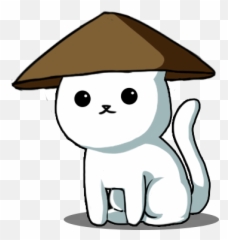 Rice Hat - Cat With Birthday Hat Png,Rice Hat Png
