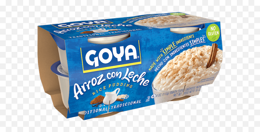 Traditional Rice Pudding - Rice Puddings Goya Foods Goya Arroz Con Leche Png,Pudding Png