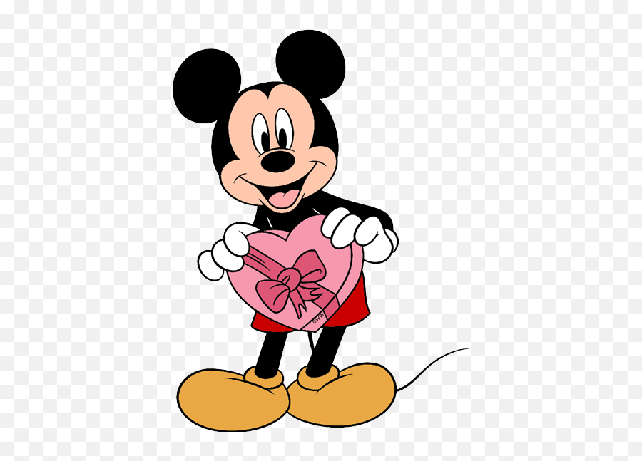 Download Disney Valentines Day Png Picture - Mickey Mouse Mickey Mouse Valentines Day Clipart,Valentine's Day Png