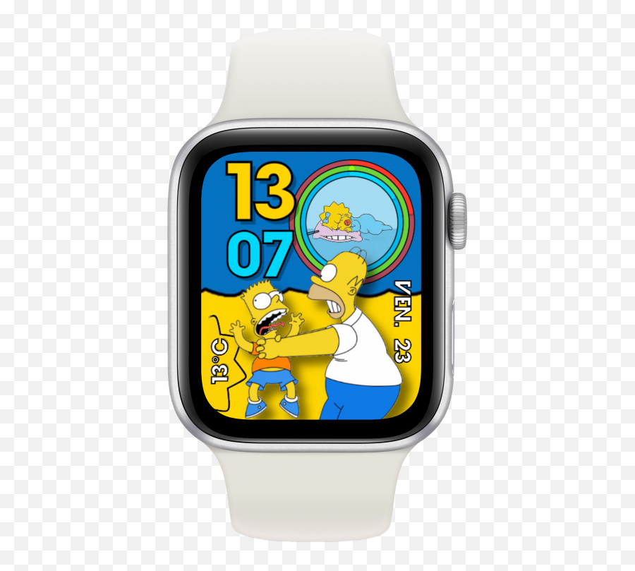 Watch Face Simpsons - Buufjuiced Homero Ahorcando A Bart Png,Watch Face Png