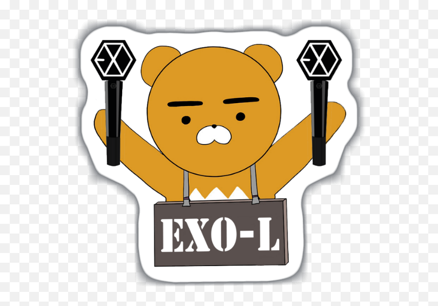 Sticker Exo - L Shared By Brendah Xd On We Heart It Exo Logo Png Hd,Exo Logo