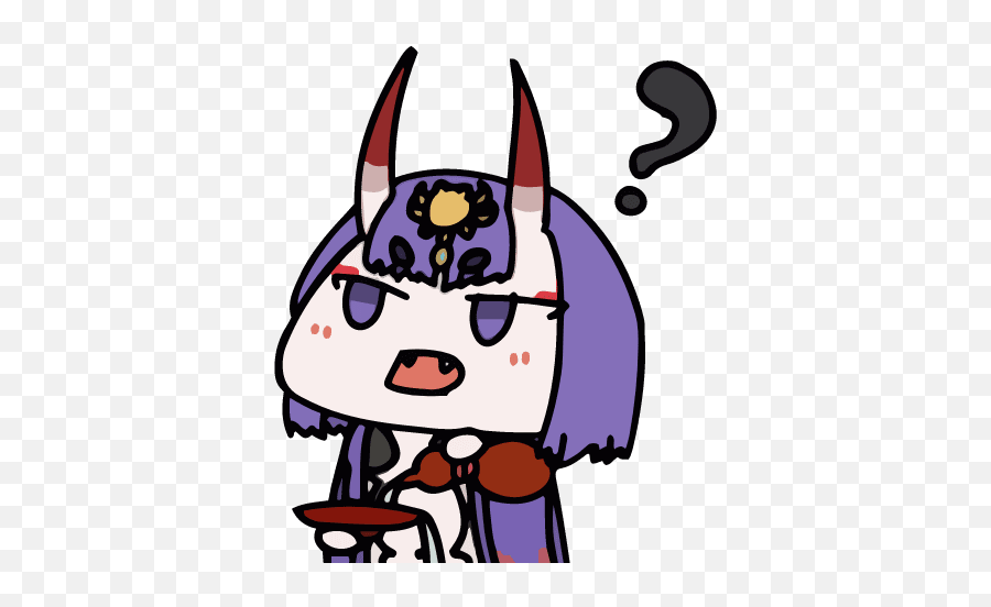 Fategrand Orderu201d Animated Sticker Set For Telegram - Shuten Douji Fgo Gif Png,Fate Grand Order Logo