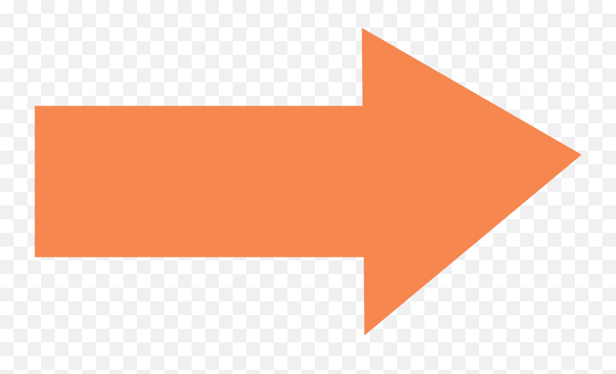 Seta Vermelha - Orange Arrow Clipart Png,Seta Png