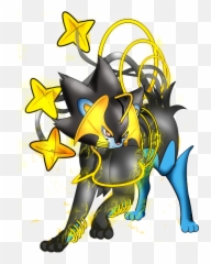 Download Luxray - Fictional Character Png,Luxray Png