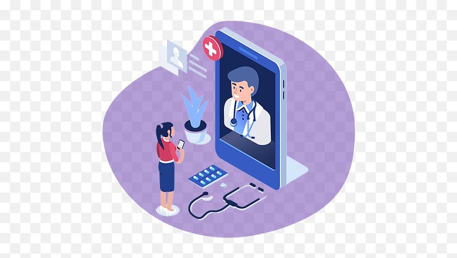 Virtual Receptionist For Doctors To Manage Appointments - Playing Games Png,Receptionist Png