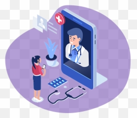 Virtual Receptionist For Doctors To Manage Appointments - Playing Games Png,Receptionist Png