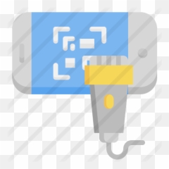 Barcode Scanner - Free electronics icons Vertical png
