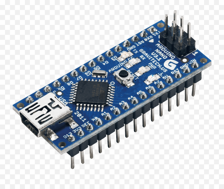 Microcontroller Image Png Download - Arduino Nano,Arduino Icon Png