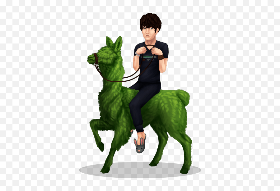 Sims 4 Llama Hedge - Fictional Character Png,Sims 4 Llama Icon