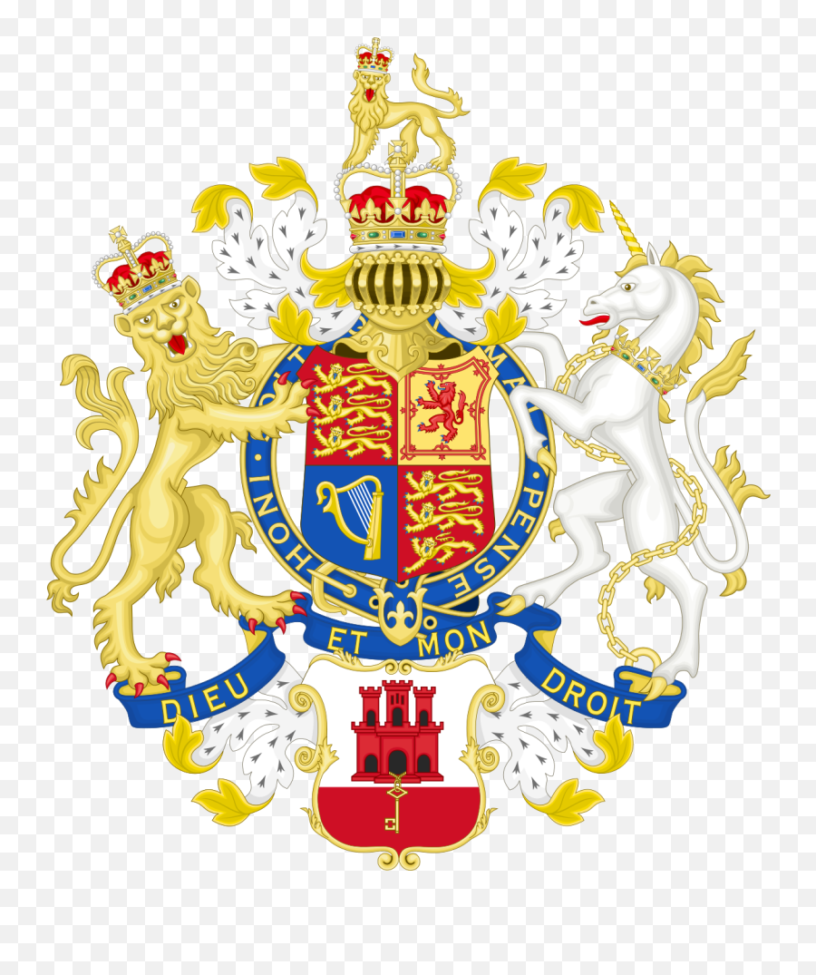 Law Of Gibraltar - Great Britain Coat Of Arms Png,Trafalgar Law Icon