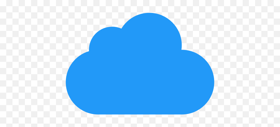 Icloud Icon Social Cloud Drive Icona - Blue Cloud Logo Transparent Png,Cloud Drive Icon