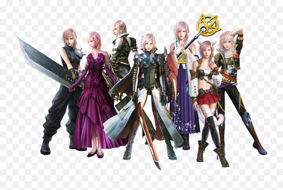 Final Fantasy Xiii Costume Dlc - Final Fantasy 13 Lightning Returns Png,Final Fantasy Xiii Icon