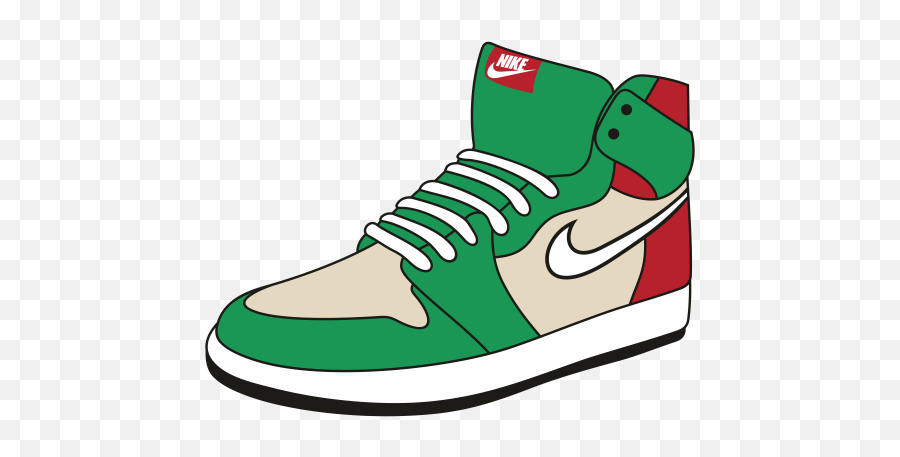 Nike Green Sneaker Svg - Plimsoll Png,Nike Shoe Icon