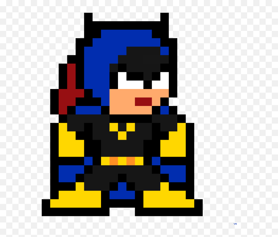Batman - Batgirlmega Man By Roadblocktron On Newgrounds Pixel Guy Walking Gif Png,Batgirl Png