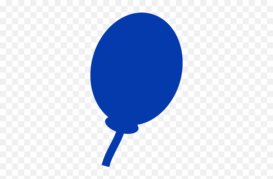 Royal Azure Blue Balloon Icon - Free Royal Azure Blue Party Dot Png,Balloon Icon