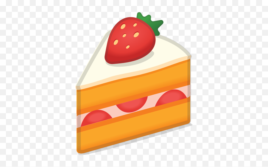 Shortcake Food Dessert Cake Free Icon Of Noto Emoji - Android Cake Emoji Png,Pastry Icon