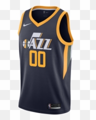 Icon Swingman Jersey - Eric Paschall Navy Primary Nike Jazz Jerseys png