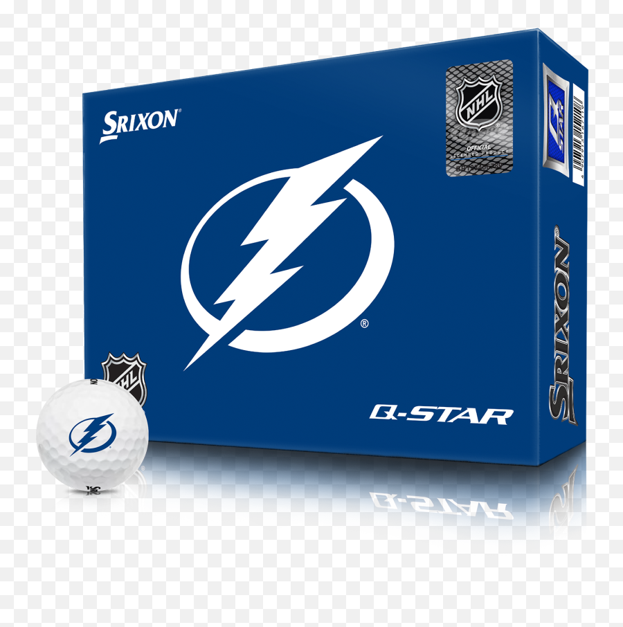 Q - Star 5 Nhl Logo Golf Balls Tampa Bay Lightning Srixon Dallas Star Png,Nhl Icon