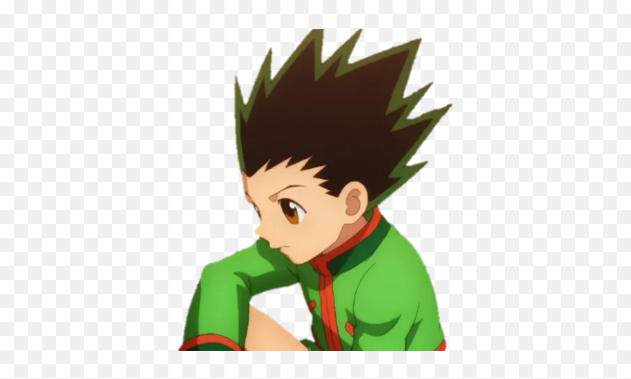 Telegram Sticker From Hunter X Pack - Fictional Character Png,Gon Freecs Icon