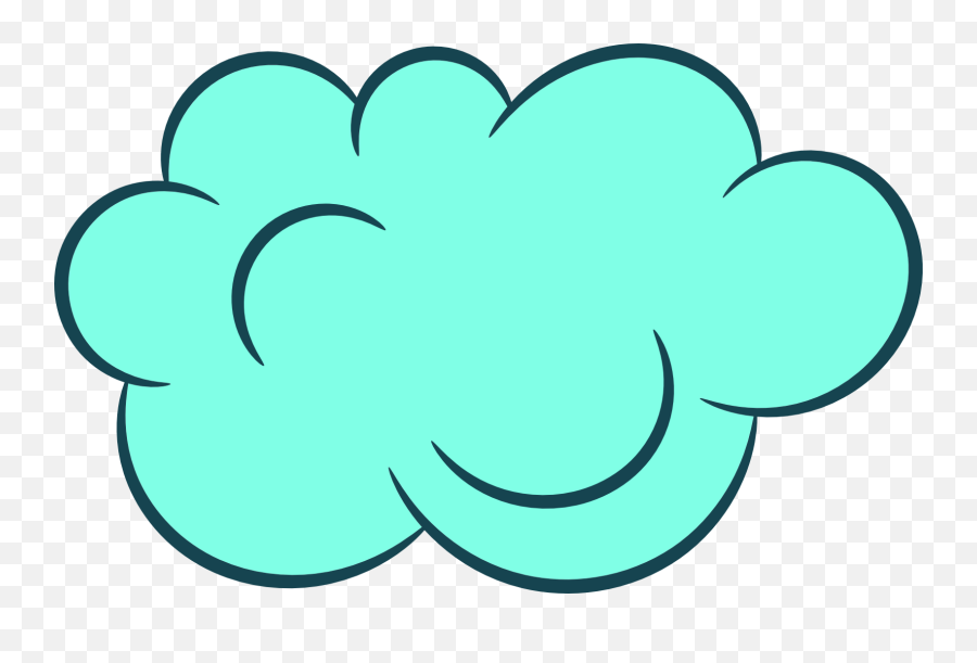 5 Cartoon Clouds Transparent - Clip Art Png,Clouds Clipart Png
