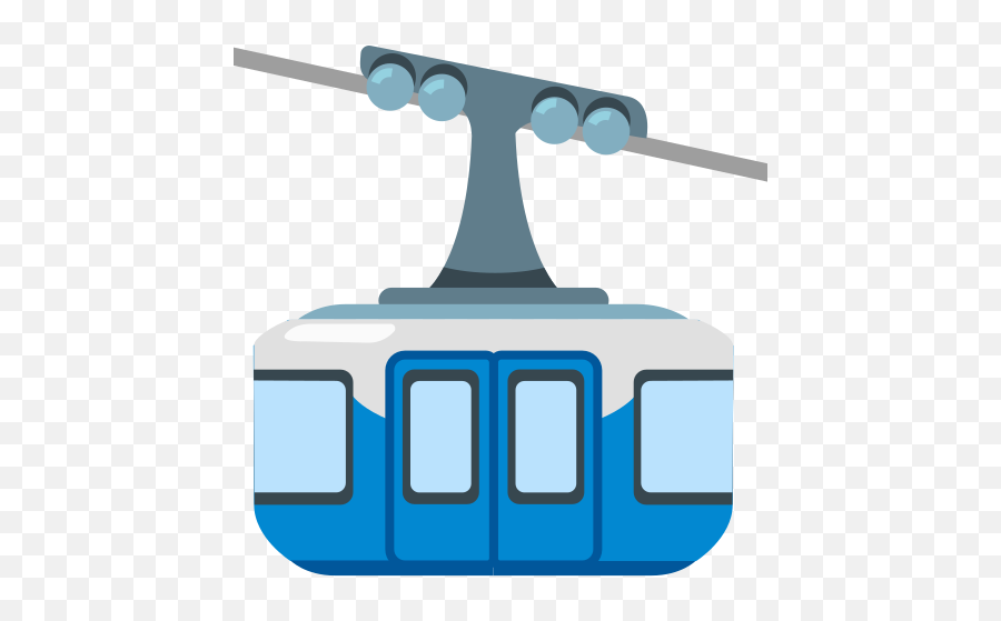 Mountain Cableway Emoji - Helicopter Rotor Png,Tram Icon