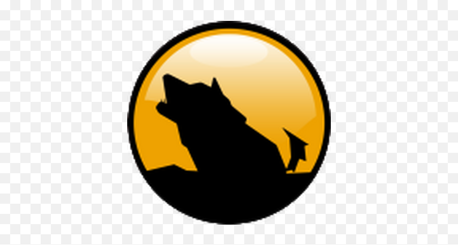 Amarok Yellow Moon Icon - Linuxappscom Dog Png,Yellow Discord Icon