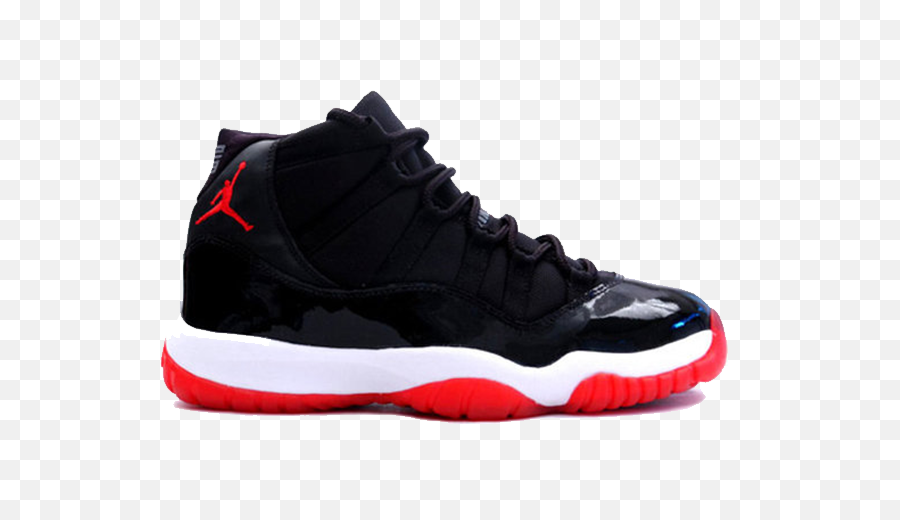 Air Jordan Og 11 Transparent Png - Womens Black White And Red Jordans,Jordan Png