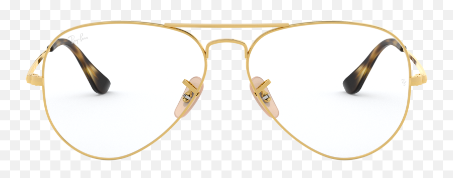 Rx6489 Aviator Shop Ray - Ban Gold Pilot Eyeglasses At Png,Timeless Icon