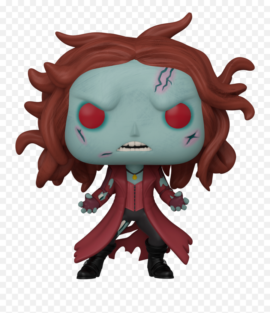 Marvel What If Pop Vinyl Figure Zombie Scarlet Witch Png