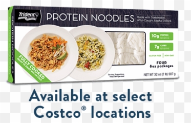 Trident Seafoods Protein Noodles - Trident Protein Noodles Costco Png,Noodles Transparent
