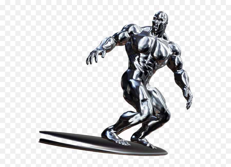 Silver Surfer Png Pic Background - Transparent Silver Surfer Png,Silver Surfer Png