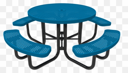 Classic Round Picnic Table - Picnic Table Png,Picnic Table Png