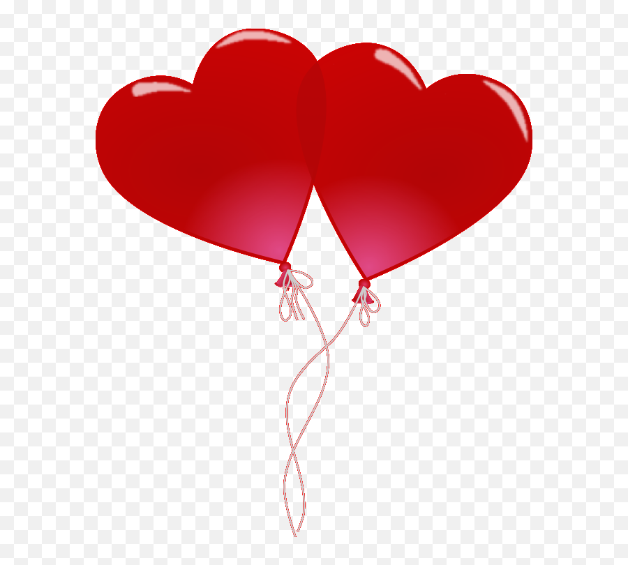 Heart Balloon Png Transparent - Love Balloon Png Download,Valentines Day Transparent