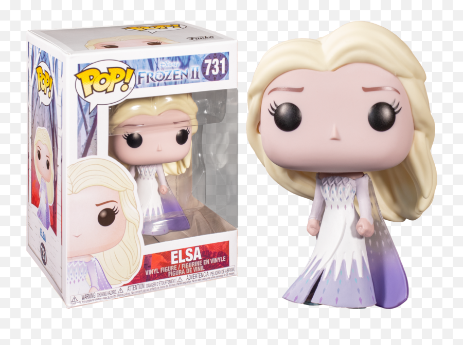 Funko Frozen 2 - Elsa Funko Pop Frozen 2 Png,Frozen 2 Logo Png