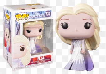 Funko Frozen 2 - Elsa Pop png
