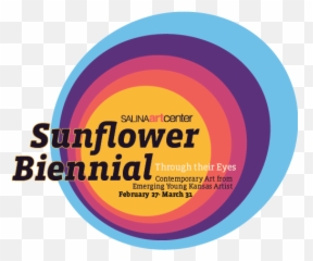 Sunflower Biennial U2014 Salina Art Center - Circle Png,Sunflower Logo