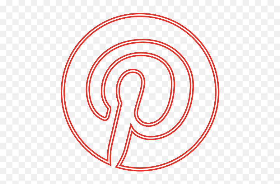 Logo Photo Pin Pinterest Free Icon - Logo De Pinterest Png Neon,Pinterest Png Logo