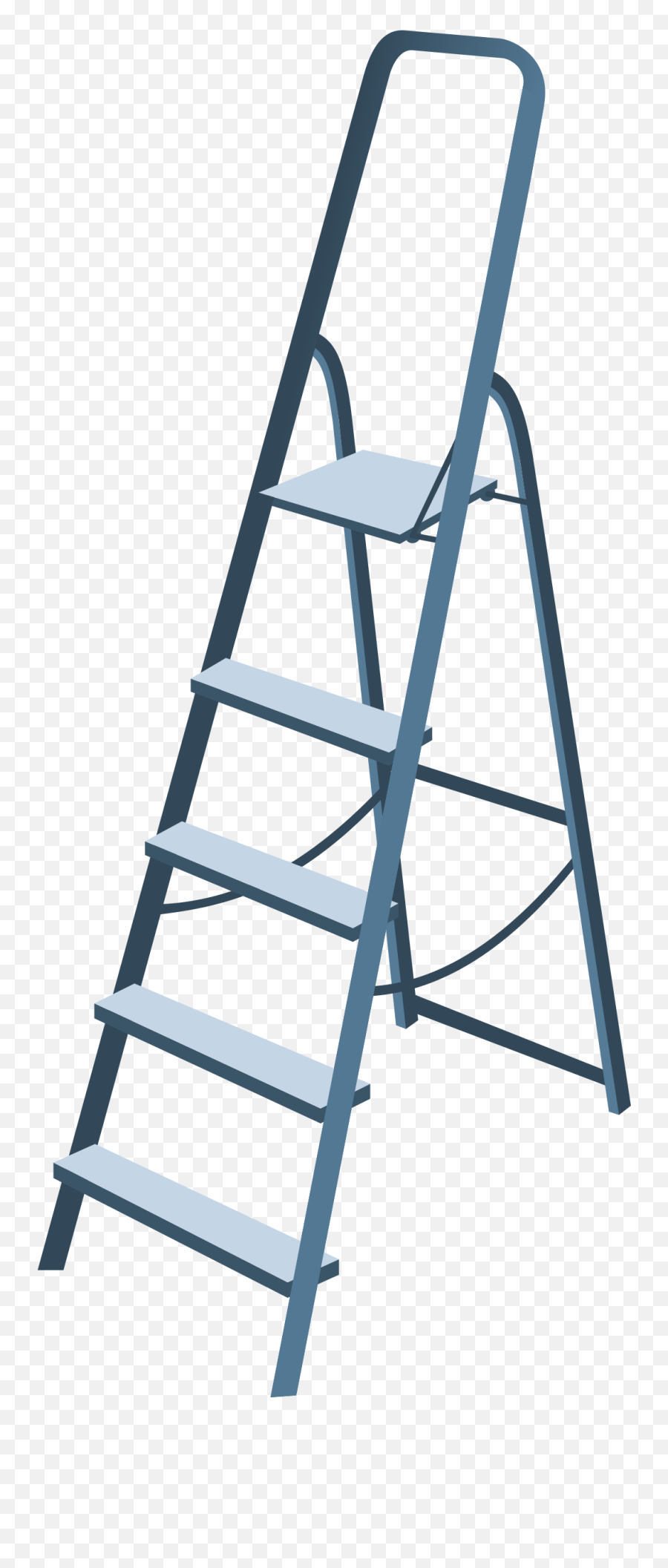 Man Clipart Ladder - Clipart Step Ladder Png,Ladder Transparent