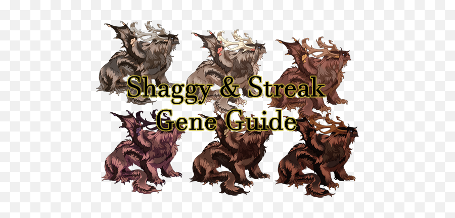 Shaggy U0026 Streak Gene Guide Guides Flight Rising - Cartoon Png,Streak Png