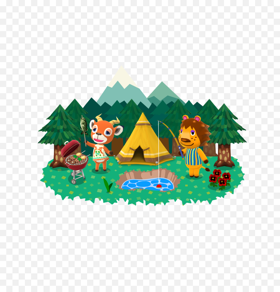 Fishing Tourney 11 Now Underway In Animal Crossing Pocket - Animal Crossing Art Work Png,Animal Crossing Png