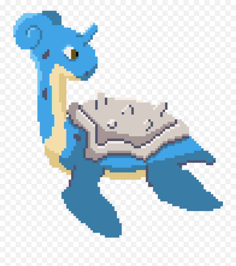 Pixilart - Lapras By Kraken15 Cartoon Png,Lapras Png