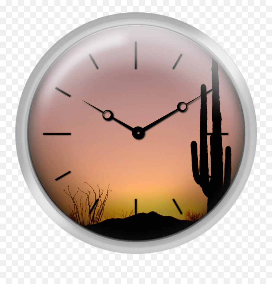 Xpress Clocks - Gallery Usa Arizona Tucson Saguaro Sunset Clocks Png,Saguaro Png