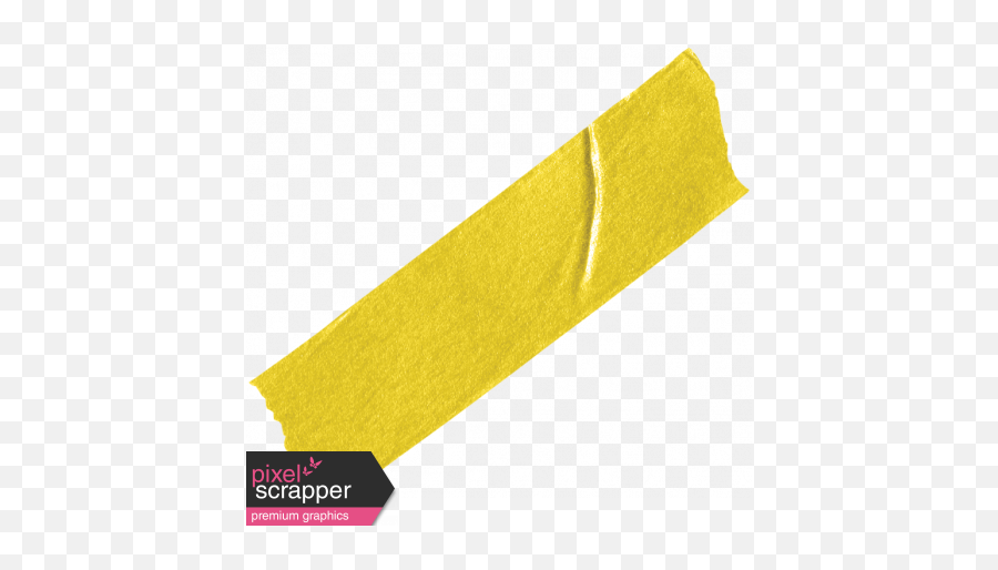 Apple Crisp - Pixel Scrapper Washi Tape Png,Yellow Tape Png