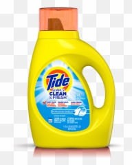 Clean And Fresh Laundry Detergent - Tide Detergent Png,Tide Pod Png