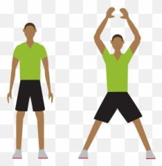 Work Out Png 1 Image - Exercise Jumping Jacks Clipart,Workout Png
